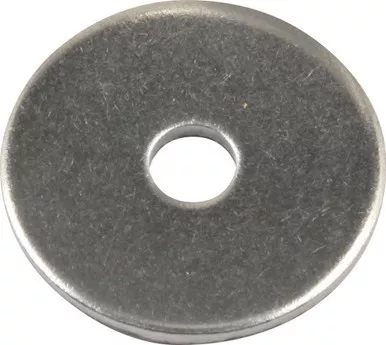 Allstar Performance Back Up Washers 3/16 Large O.D. 100pk Steel ALL18215