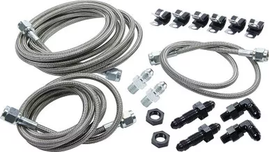 Allstar Performance Front End Brake Line Kit LM Aftermarket Calipers ALL42062