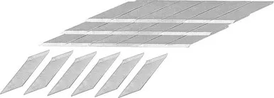 Allstar Performance Heated Tire Siper Blades 24 Pack Racing ALL99108