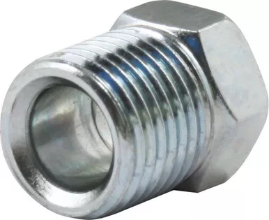 Allstar Performance Inverted Flare Nuts 1/4in Zinc 10pk ALL50116