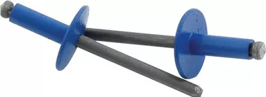 Allstar Performance Lg Hd Rivet 250Pk Chevron Blue ALL18176