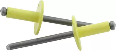 Allstar Performance Lg Hd Rivet 250Pk Yellow ALL18180