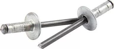 Allstar Performance Med Hd Rivet Silver 250pk Multi Grip Alum ALL18074