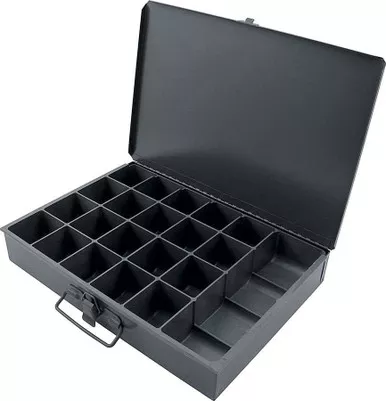 Allstar Performance Metal Storage Case 21 Comp 9.5x13.5x2 ALL14365