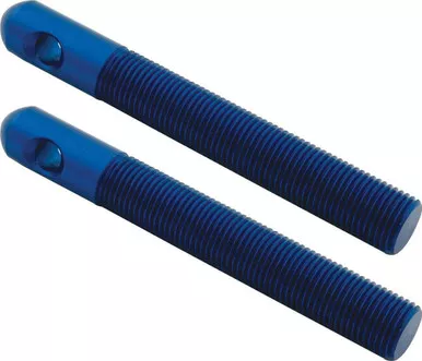 Allstar Performance Repl Aluminum Pins 1/2in Blue 2pk ALL18509