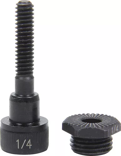 Allstar Performance Threaded Steel Mandrel and Nosepiece Kit 1/4-20 ALL19455