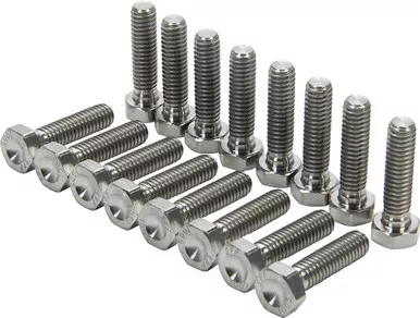 Allstar Performance Titanium Bead Lock Kit 16 Bolts 5/16-18 x 1 inch ALL17000