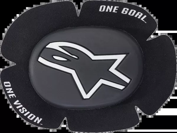 Alpinestars GP Sport Evo Knee Sliders – Black/White