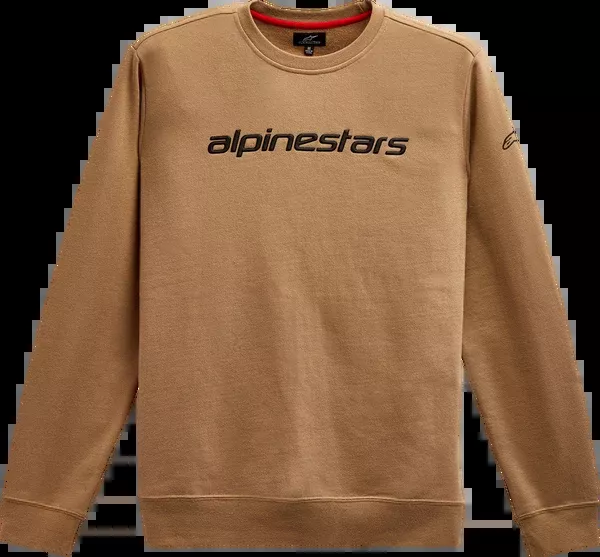 Alpinestars Linear Crew Fleece – Sand/Black – 2XL