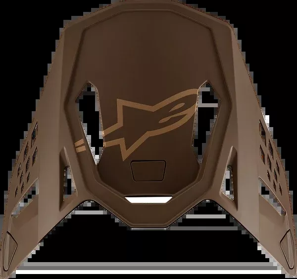 Alpinestars Supertech M10 Visor – Squad – Dark Brown/Gold