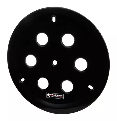 Aluminum Wheel Cover Weld Style Multi-Hole Black ALL44143