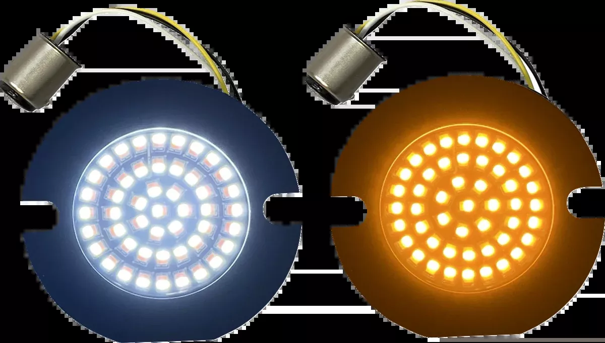 Amber/White LED Turn Signal Inserts