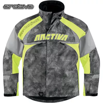 Arctiva Mechanized 5 Insulated Jacket [Camo/Hi-Viz, XX-Large]