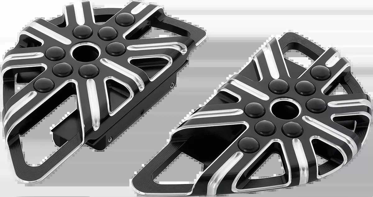 ARLEN NESS 10 Gauge Floorboards - Passenger - Black 06-863