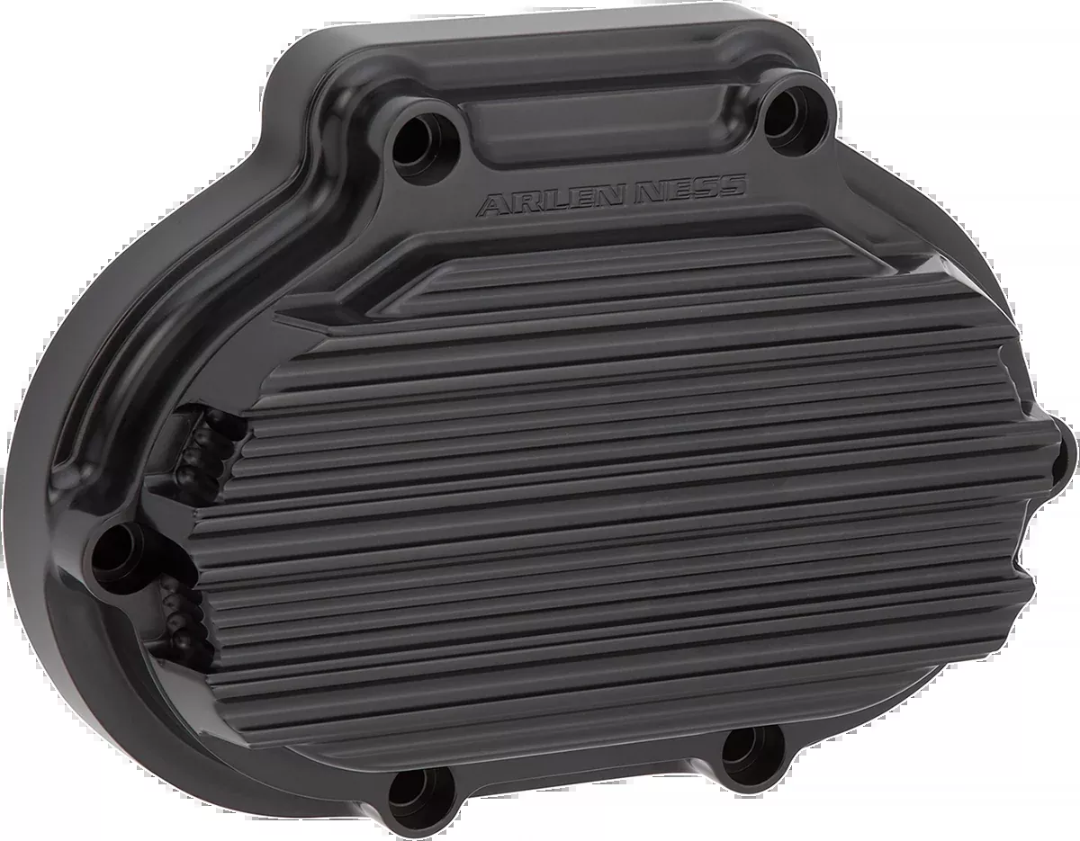 ARLEN NESS 10-Gauge Transmission Side Cover - Black - Harley-Davidson 03-814