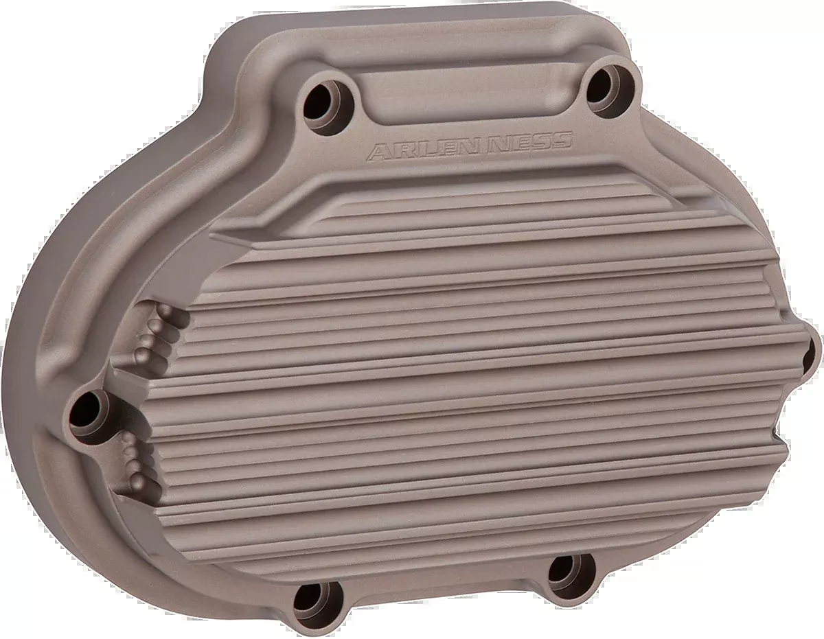 ARLEN NESS 10-Gauge Transmission Side Cover - Titanium - Harley-Davidson 03-815