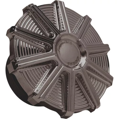 Arlen Ness 10-Gauge Vented Gas Cap for 1997-2022 Harley - Titanium