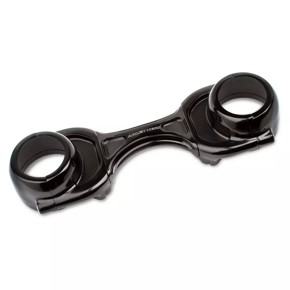 Arlen Ness 20-350 Black METHOD Forged Fork Brace 49mm Harley Dyna FXD