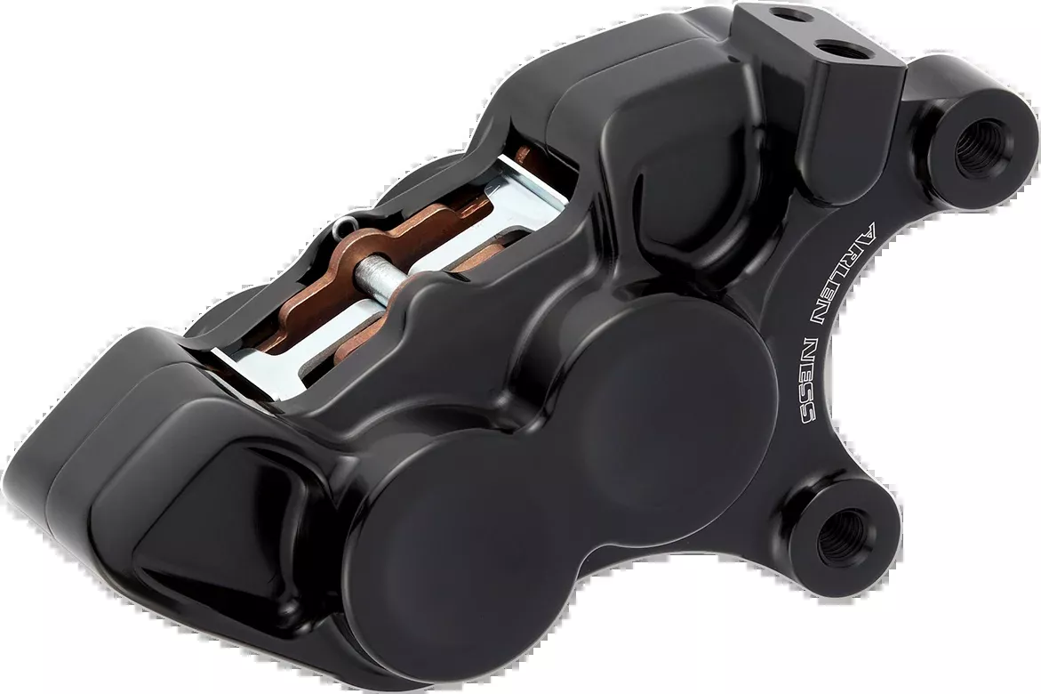 ARLEN NESS 4-Piston Caliper - Front Right - 11.8" - Black 02-223