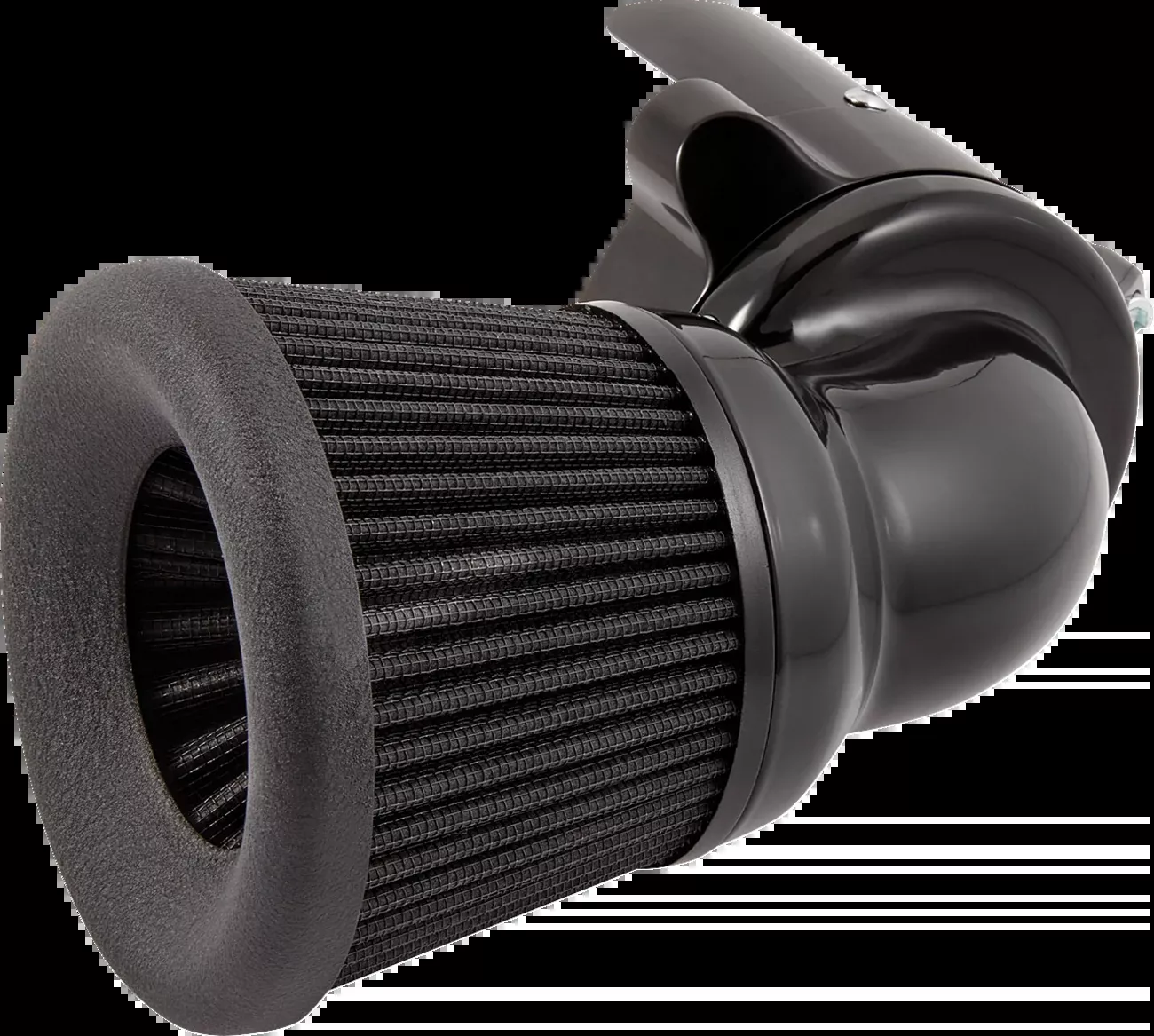 ARLEN NESS Air Cleaner Kit - Velocity 90° - Black - 800-002