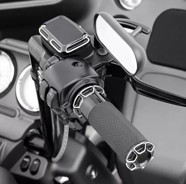 Arlen NESS Beveled Grips - TBW - Black