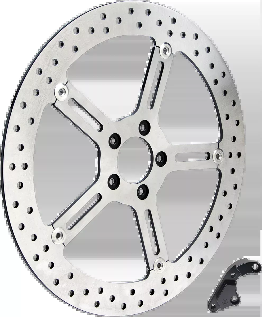 ARLEN NESS Big Brake Rotor - 15" - Front Left - Harley-Davidson 02-972