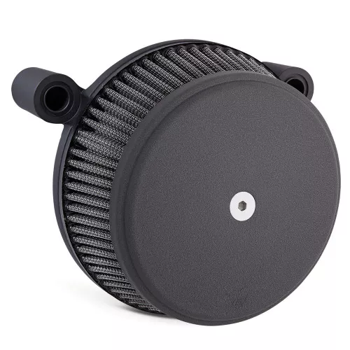 Arlen Ness Big Sucker Smooth Air Cleaner Kit for 2017-2023 Harley M8 - Black