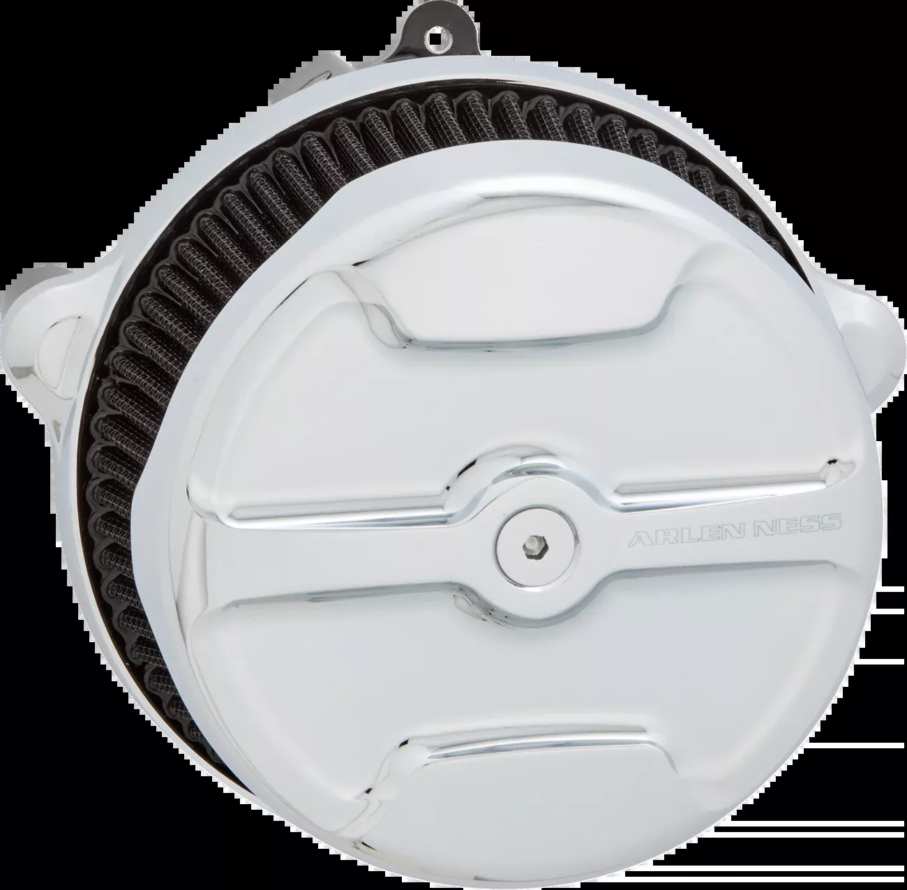 ARLEN NESS Big Sucker™ Stage 1 Air Cleaner Kit with Cover - Knuckle - Chrome - 600-308