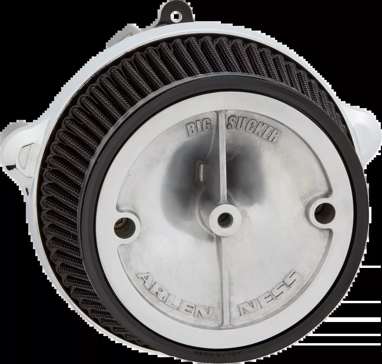 ARLEN NESS Big Sucker™ Stage 1 Air Cleaner Kit without Cover - Chrome - 600-300