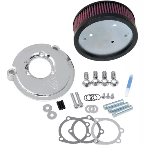 Arlen Ness Big Sucker Stage 1 Air Cleaner for OE Cover 1991-2022 Harley Sportster- Chrome