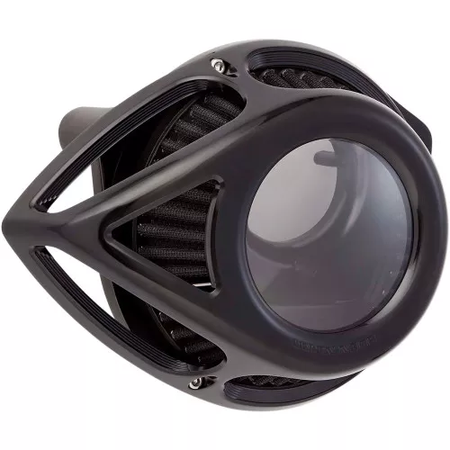 Arlen Ness Clear Tear Air Cleaner for 1999-2017 Harley Twin Cam Cable Throttle - Black