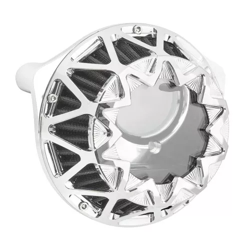 Arlen Ness Crossfire Air Cleaner for 2017-2023 Harley M8 - Chrome