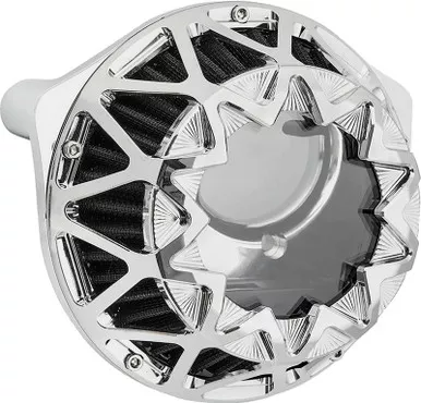 ARLEN NESS Crossfire Air Cleaner - Chrome - 600-051