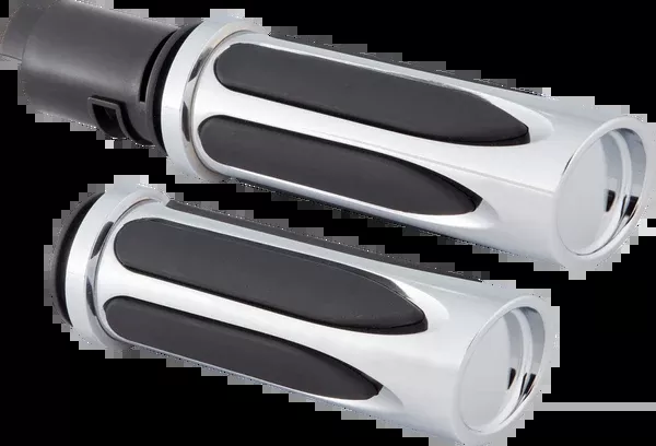 Arlen NESS Deep Cut Comfort Series Grips – TBW – Chrome