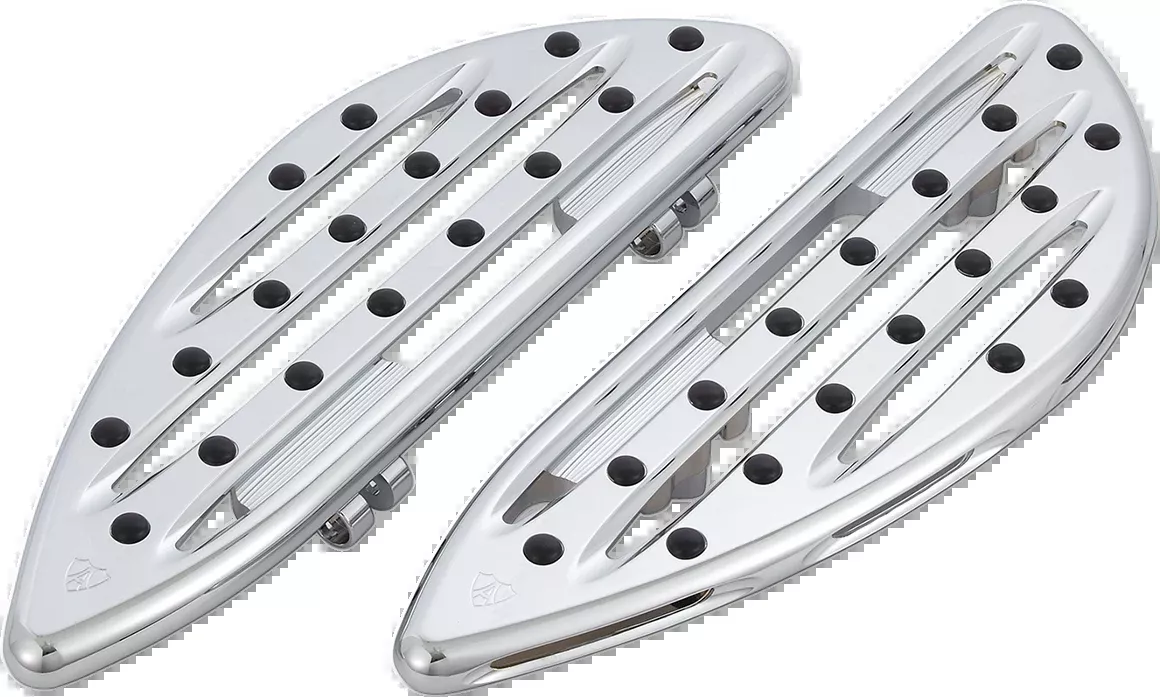 ARLEN NESS Deep Cut Floorboards - Driver - Chrome 06-838