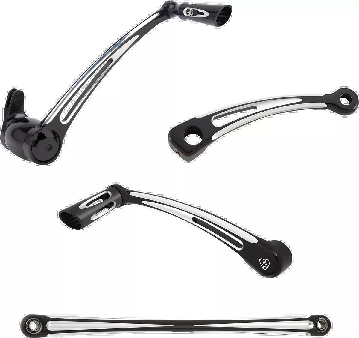 ARLEN NESS Deep Cut Foot Control Kit w/ Toe Shifter - Black - 420-108