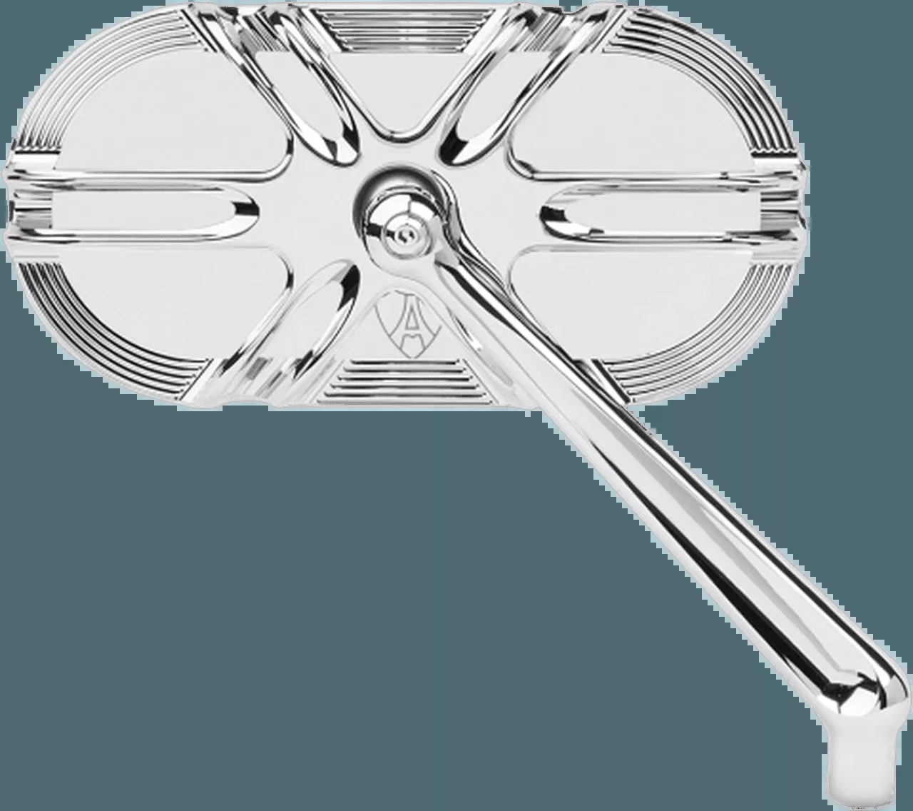 Arlen Ness Deep Cut Mirrors, Chrome - Left and Right (Sold Each)