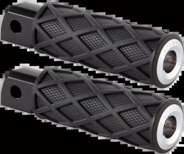 Arlen NESS Diamond Foot Pegs - Passenger - Chrome