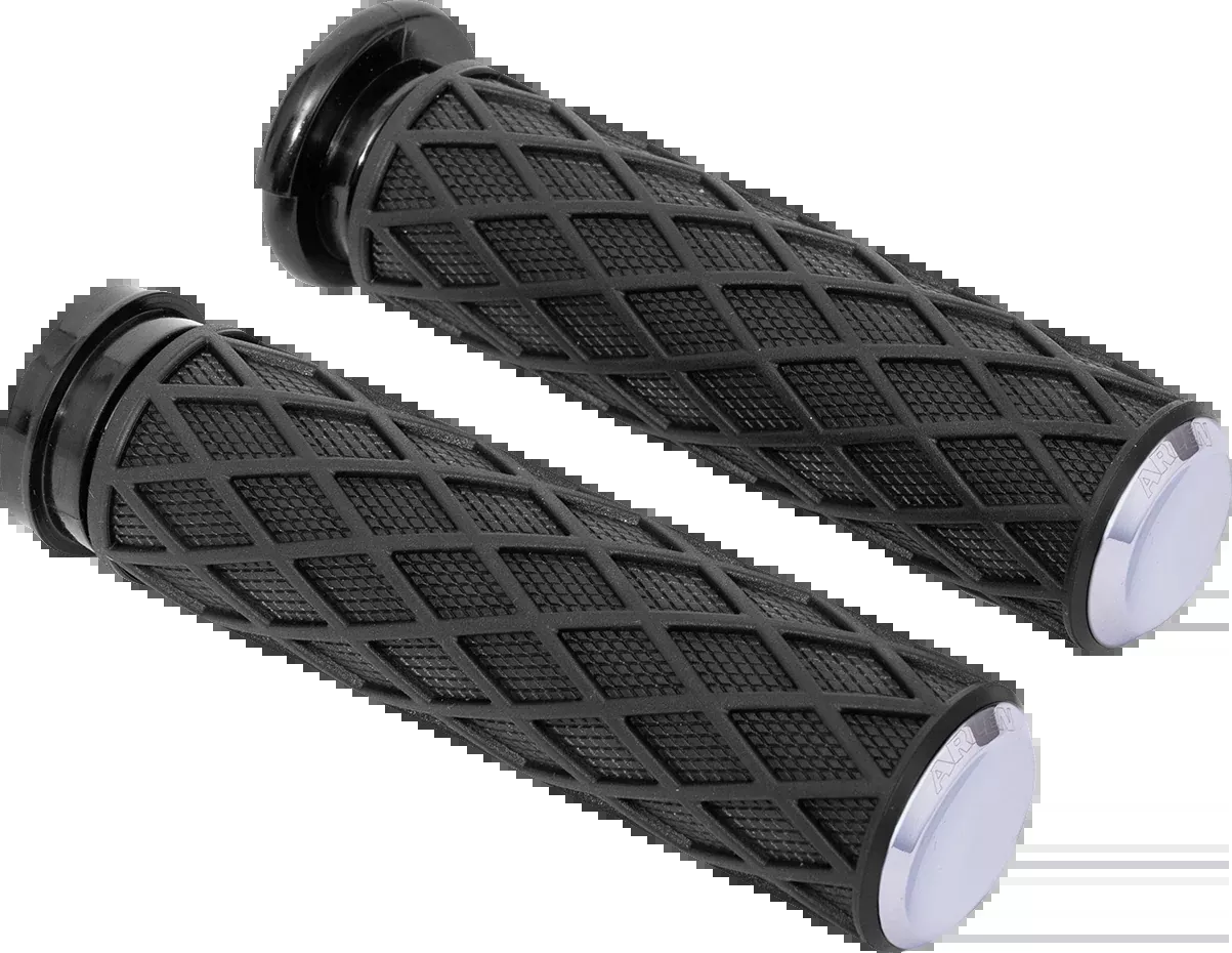 ARLEN NESS Diamond Grips - Cable - Chrome - 500-005