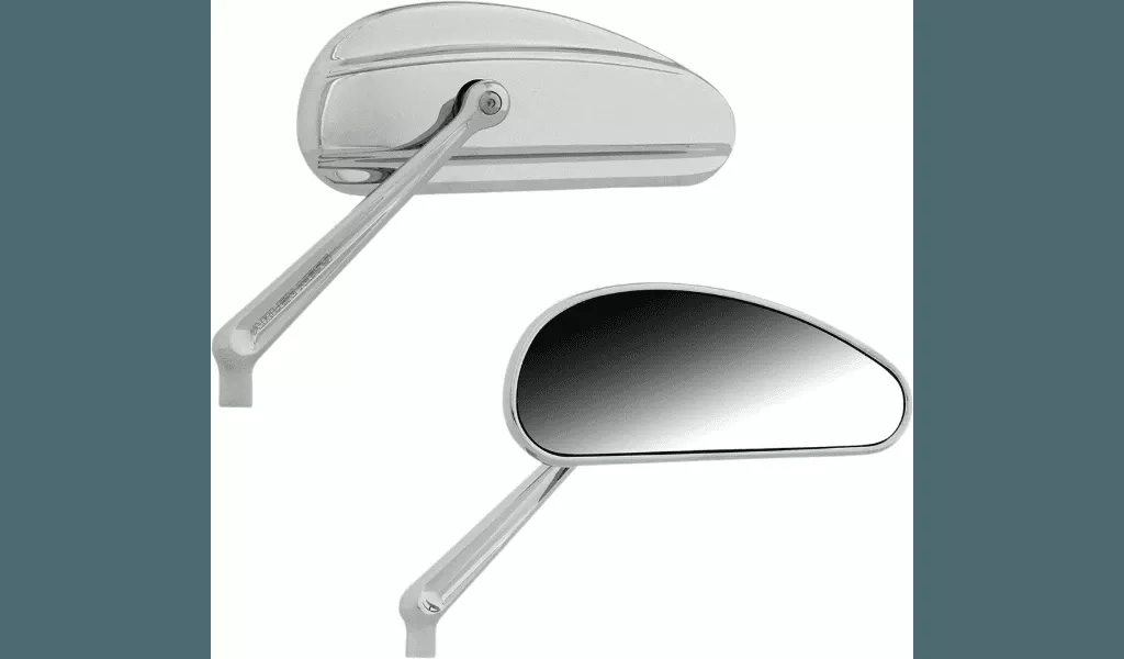 Arlen Ness Downdraft Mirrors (Choose Finish)