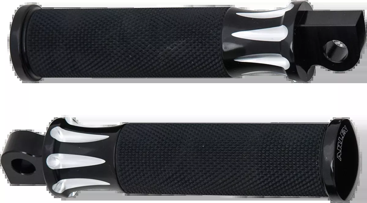 ARLEN NESS Foot Pegs - Deep Cut - Black 07-909