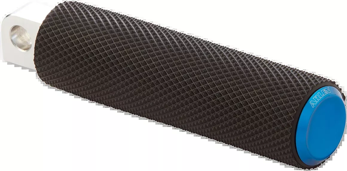 ARLEN NESS Foot Pegs - Knurled - Blue 07-937