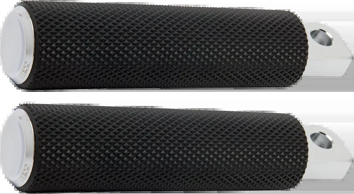 ARLEN NESS Foot Pegs - Knurled - Chrome 07-924