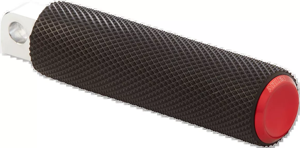 ARLEN NESS Foot Pegs - Knurled - Red 07-938