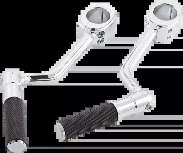 Arlen NESS Forged Highway Peg Mounts W/ Pegs - Chrome
