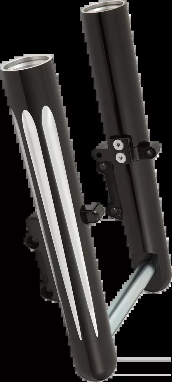 ARLEN NESS Fork Legs - Black Anodized - Deep Cut - Dual Disc 40-530