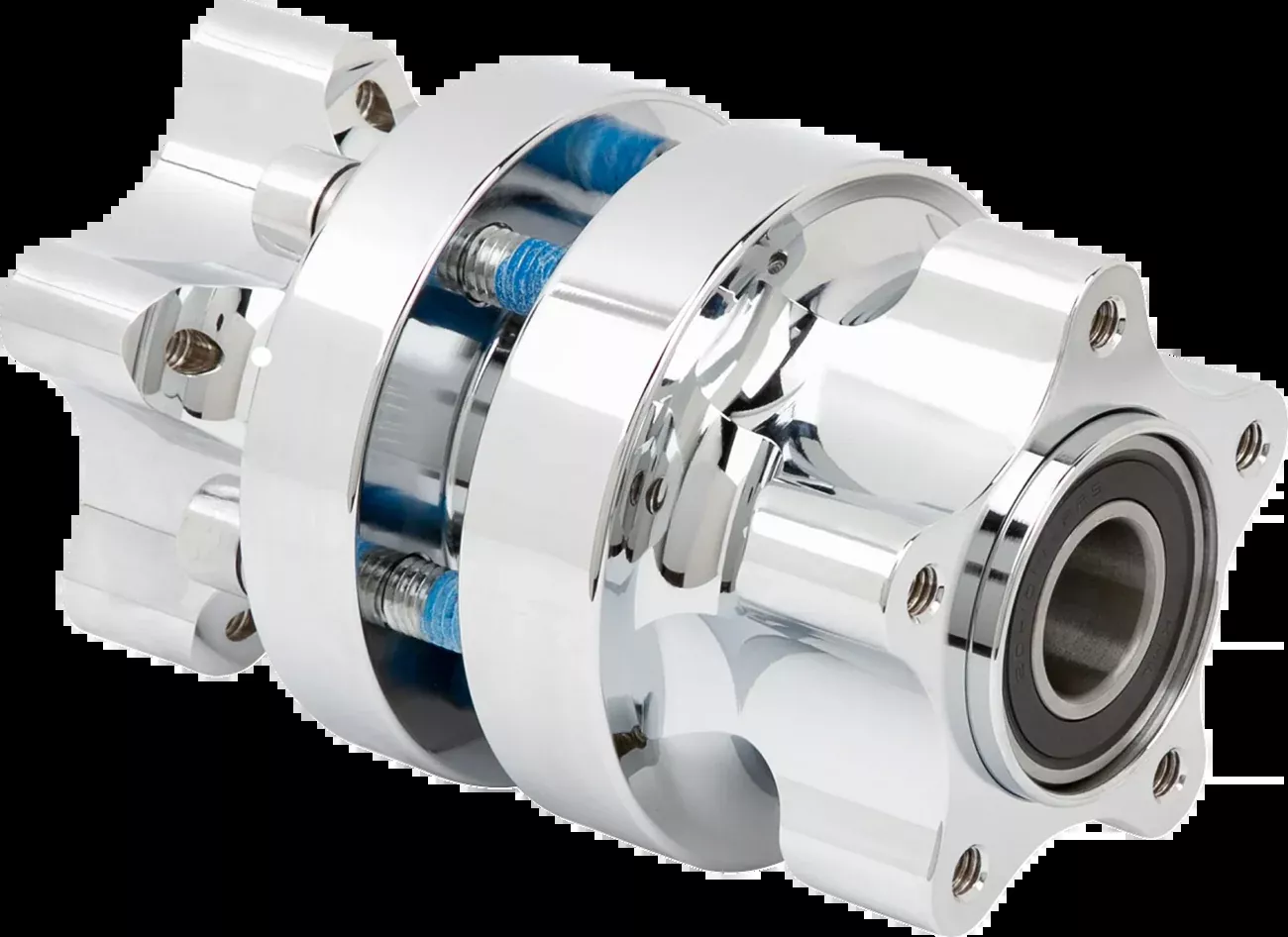 ARLEN NESS Front Hub - Cartridge - Chrome - Kit - Softail Low Rider S/ST/El Diablo 71-653