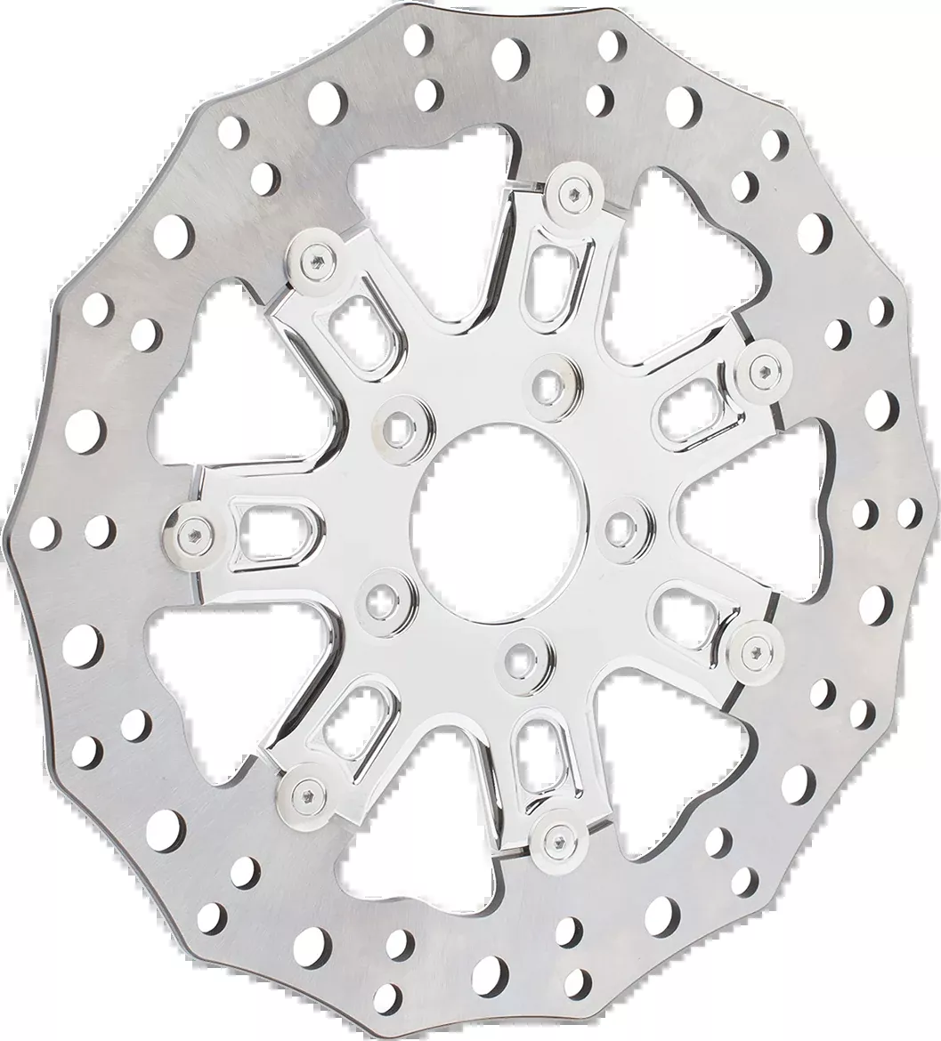 ARLEN NESS Front Rotor - 7 Valve - 11.8" - Chrome 33-10302-202