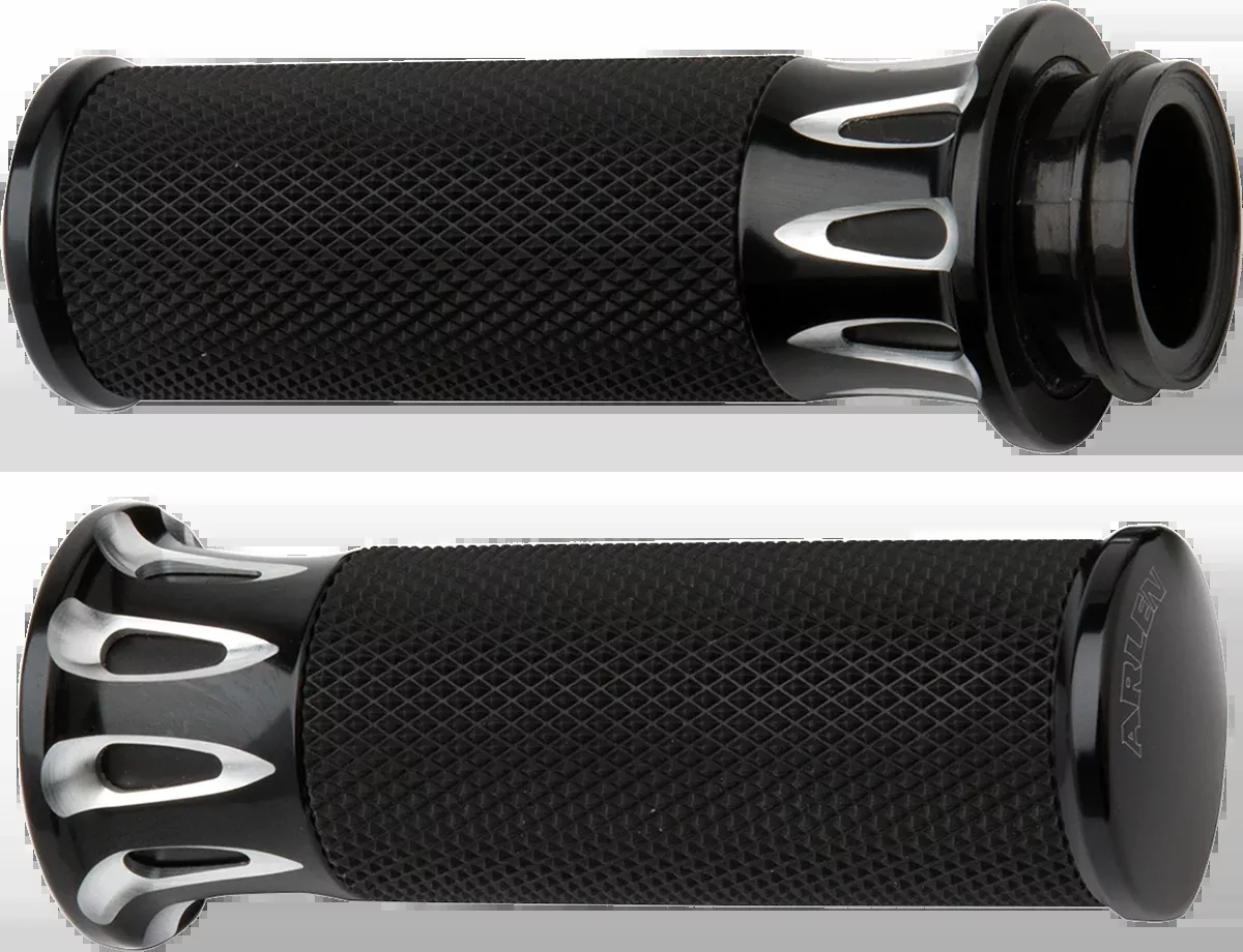 ARLEN NESS Fusion Deep Cut Grips - Cable - Black 07-317
