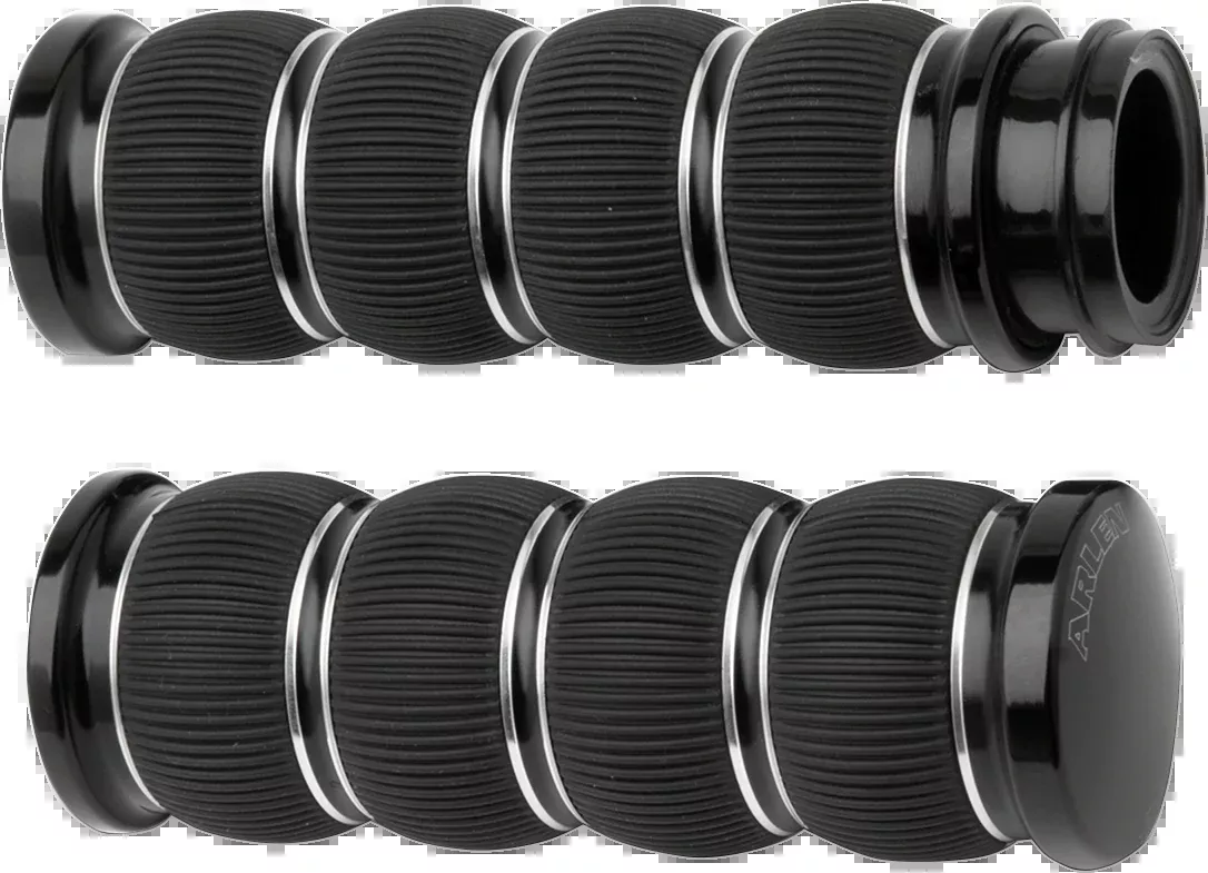 ARLEN NESS Fusion Ring Leader Grips - TBW - Black 07-315